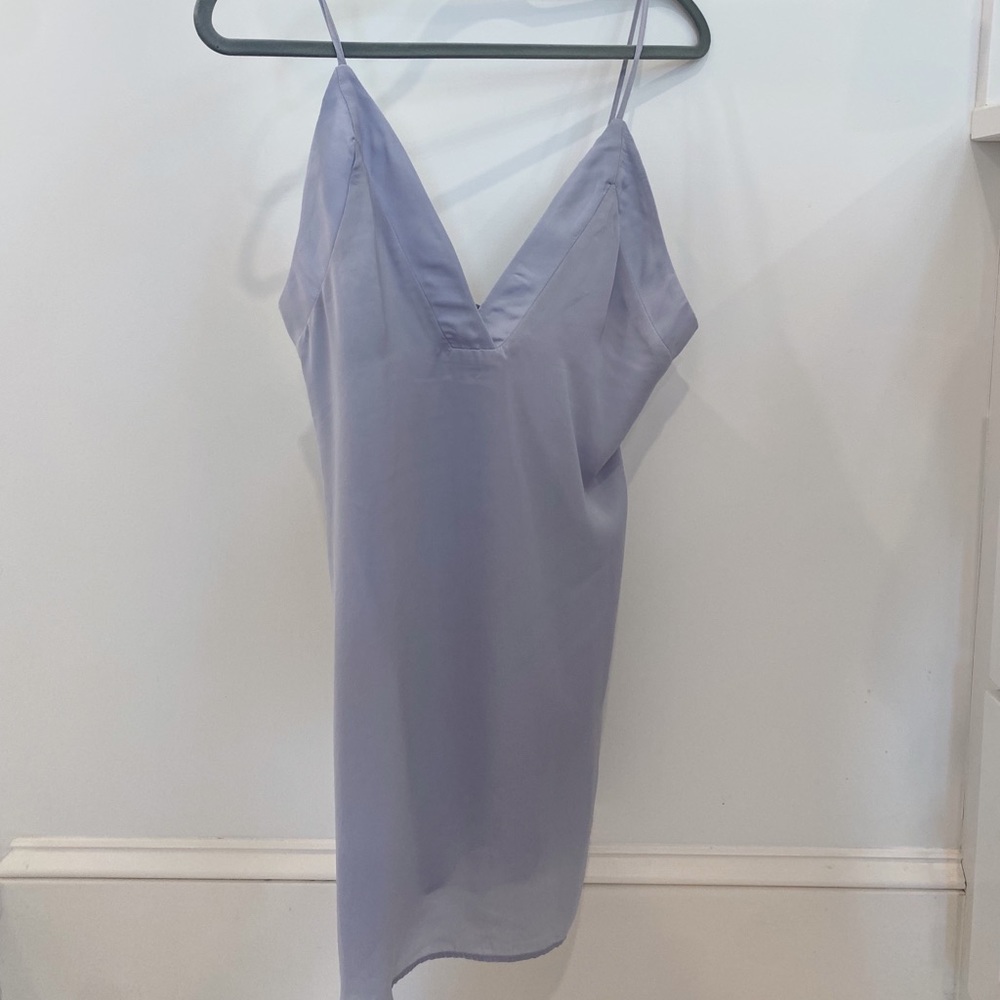 Sheer Light Blue Dress